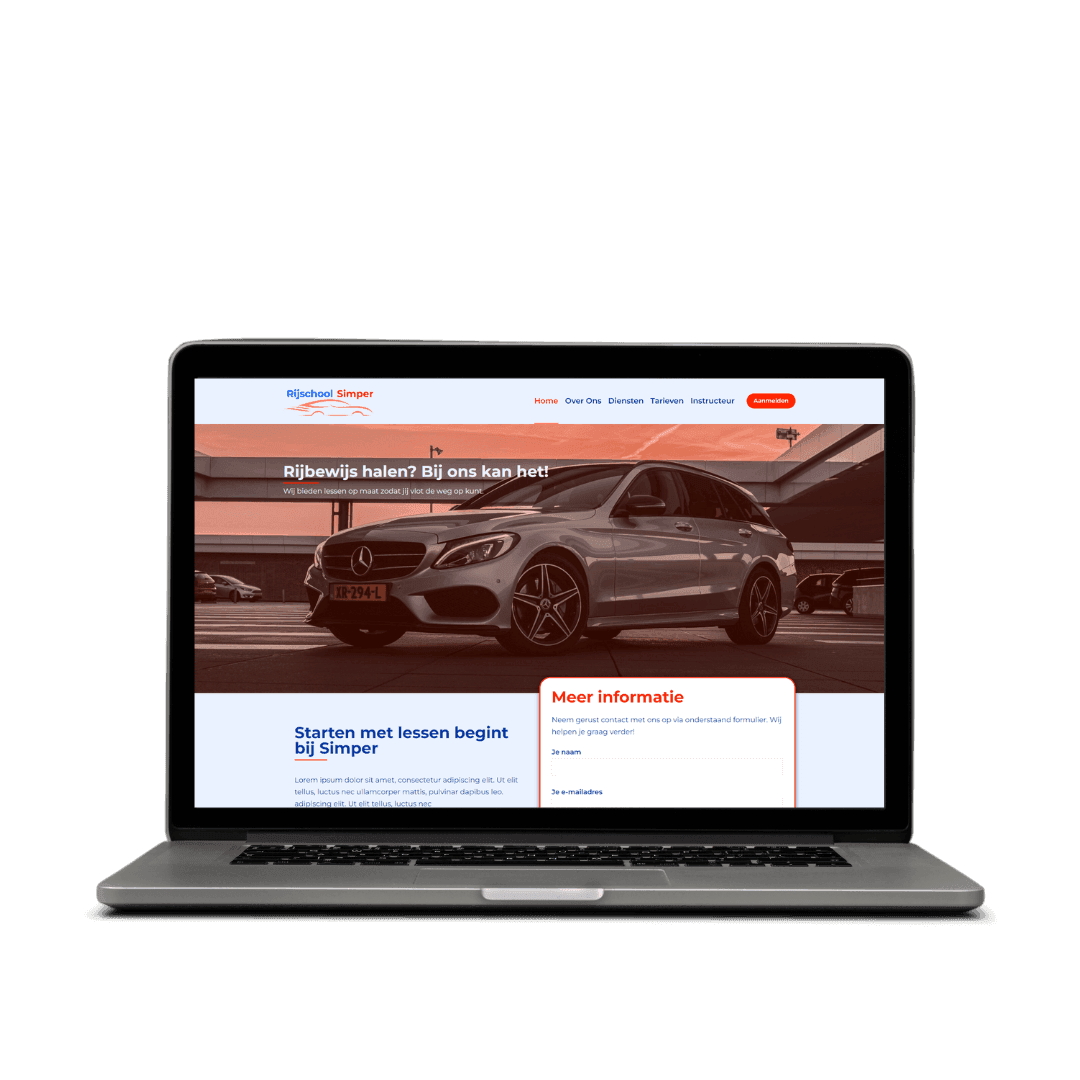 Website laten maken voor een rijschool
