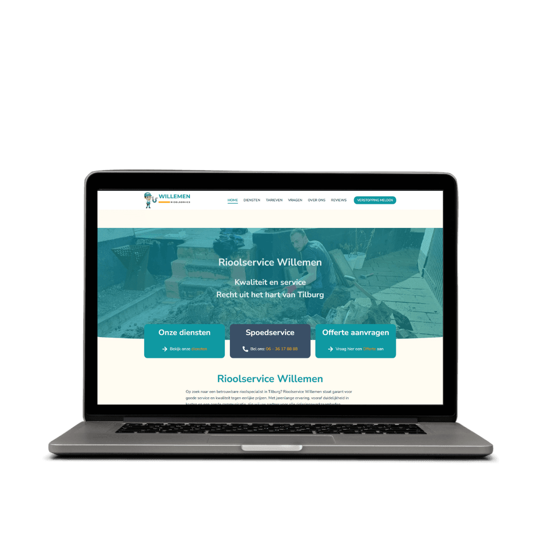 Website laten maken voor een loodgieter